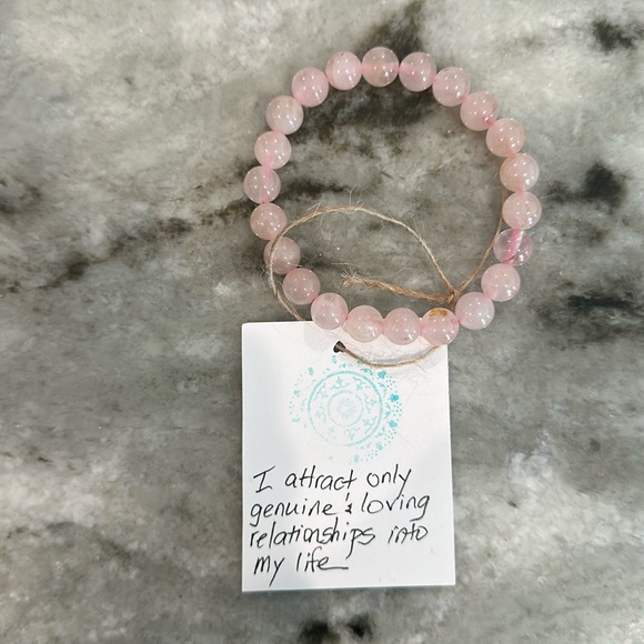 Jewelry - 5. Reiki Infused Rose Quartz Bracelet